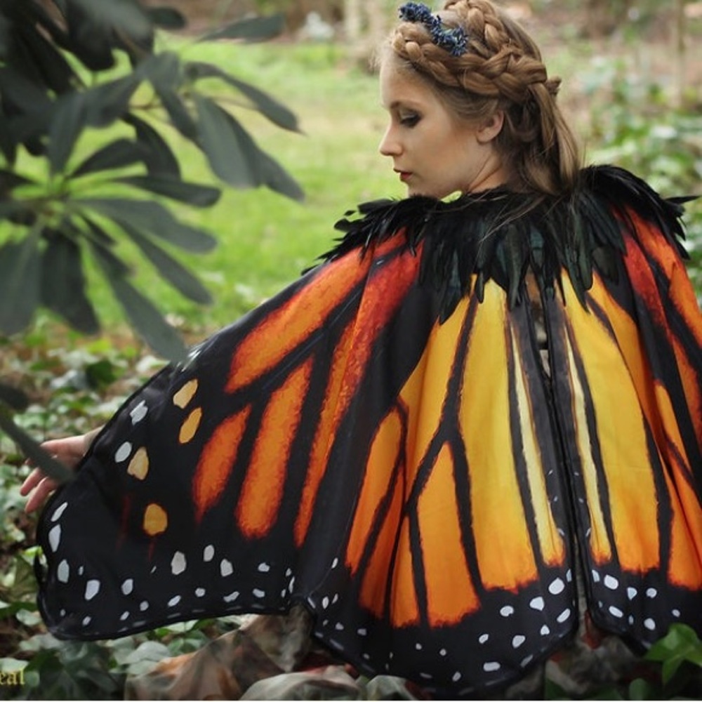 Monarch Butterfly Fairy cape